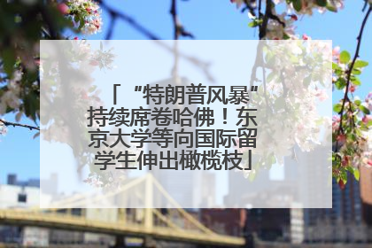 “特朗普风暴”持续席卷哈佛！东京大学等向国际留学生伸出橄榄枝