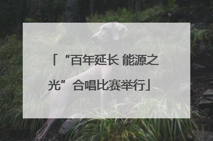 “百年延长 能源之光”合唱比赛举行