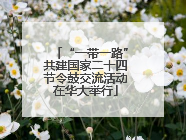 “一带一路”共建国家二十四节令鼓交流活动在华大举行
