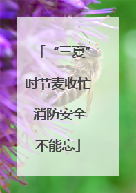 “三夏”时节麦收忙 消防安全不能忘