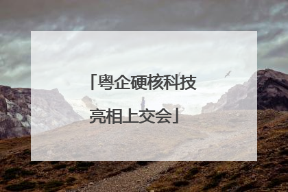 粤企硬核科技亮相上交会