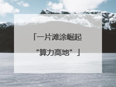 一片滩涂崛起“算力高地”