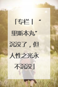 专栏丨“里斯本丸”沉没了，但人性之光永不沉没