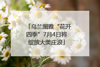 乌兰图雅“花开四季”7月4日将绽放大美庄浪
