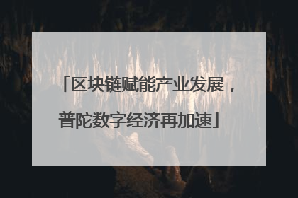 区块链赋能产业发展，普陀数字经济再加速