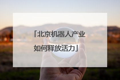 北京机器人产业如何释放活力