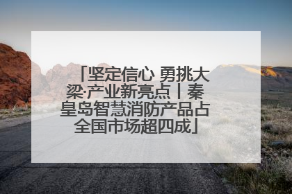 坚定信心 勇挑大梁·产业新亮点丨秦皇岛智慧消防产品占全国市场超四成