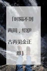 时隔不到两周，绍伊古再见金正恩