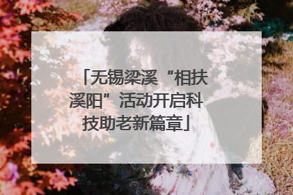 无锡梁溪“相扶溪阳”活动开启科技助老新篇章