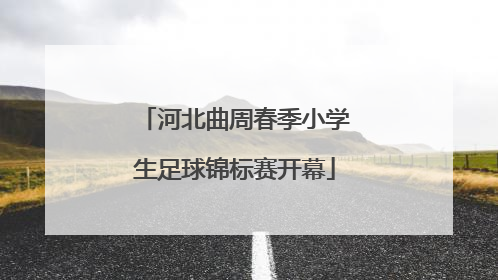 河北曲周春季小学生足球锦标赛开幕