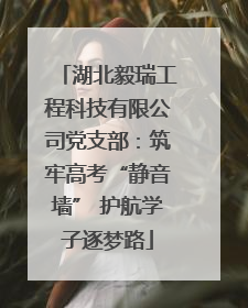 湖北毅瑞工程科技有限公司党支部：筑牢高考“静音墙” 护航学子逐梦路