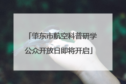肇东市航空科普研学公众开放日即将开启