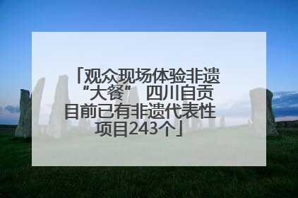 观众现场体验非遗“大餐” 四川自贡目前已有非遗代表性项目243个