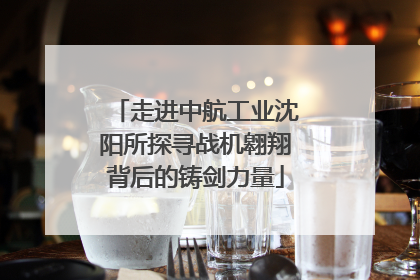 走进中航工业沈阳所探寻战机翱翔背后的铸剑力量