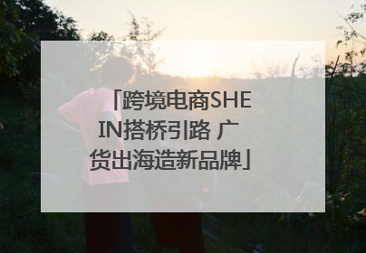 跨境电商SHEIN搭桥引路 广货出海造新品牌