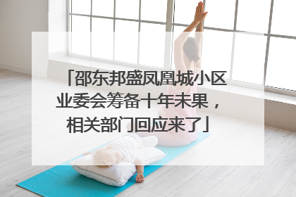 邵东邦盛凤凰城小区业委会筹备十年未果，相关部门回应来了