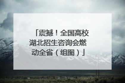 震撼！全国高校湖北招生咨询会燃动全省（组图）