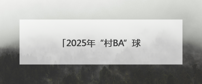 2025年“村BA”球王争霸赛首次在滨州设立赛区报名通道正式启动
