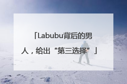 Labubu背后的男人，给出“第三选择”